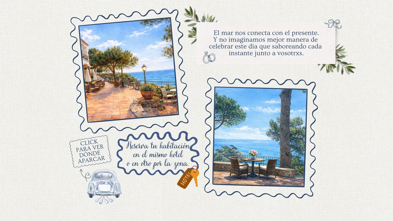 El mar nos conecta con el presente. Y no imaginamos mejor manera de celebrar este día que saboreando cada instante junto a vosotrxs. Reserva tu habitación en el mismo hotel o en otro por la zona.